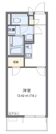 クレイノテラの物件間取画像